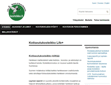 Tablet Screenshot of kosteikko.fi